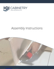 HDI Cabinetry euro series Assembly Instructions Manual