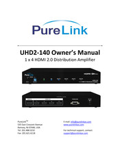 PureLink UHD2-140 Owner's Manual