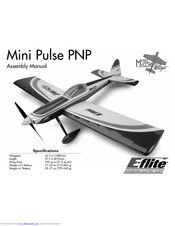 E-FLITE Mini Pulse XT PNP Assembly Manual
