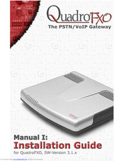 Epygi QUADRO FXO Installation Manual