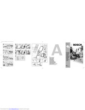 Bosch BSB series Instruction Manual
