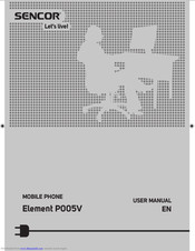 Sencor element p005v User Manual