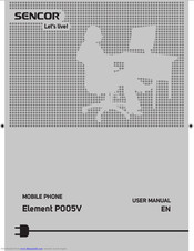 Sencor element p005v User Manual