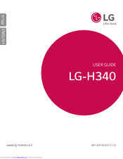 LG H340 User Manual