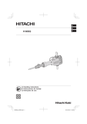 Hitachi H90SG Handling Instructions Manual