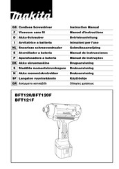 Makita BFT120 Instruction Manual