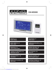 Konig KN-WS500 Manual