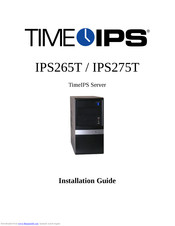 IPS IPS275T Installation Manual