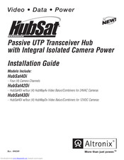 Altronix HubSat4Di Installation Manual