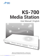 Arec KS-700 User Manual