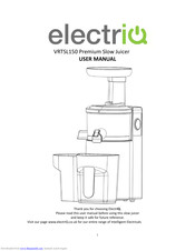 ElectrIQ VRTSL150 User Manual