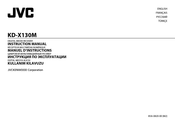 JVC KD-X130M Instruction Manual