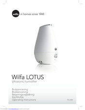 Wilfa Smart LOTUS Operating Instructions Manual