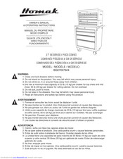 Homak BG01042081 Owner's And Operator's Manual