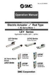 SMC Networks LEY25D Operation Manual