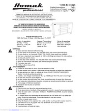 Homak BK04060064 Owner's And Operator's Manual