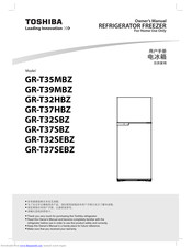 Toshiba GR-T39MBZ Owner's Manual