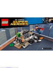 LEGO SUPER HEROES 76044 DC COMICS Building Instructions