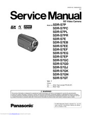 Panasonic SDR-S7GJ Service Manual