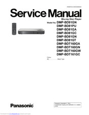 Panasonic DMP-BDT160GN Service Manual