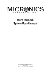 Micronics M4PE PCI/EISA User Manual