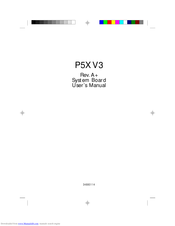 DFI P5XV3 User Manual