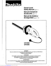 Makita UH 5530, UH 6330 Owner's And Safety Manual
