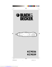 Black & Decker KC9036 Manual