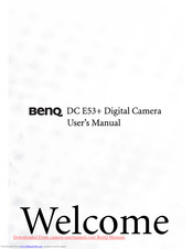 BenQ DC E53+ User Manual