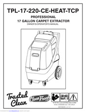 CleanFreak TPL-17-220-CE-HEAT-TCP Operator's Manual