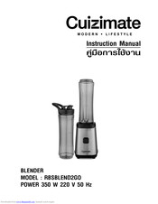 Cuizimate RBSBLEND2GO Instruction Manual