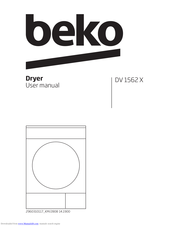 Beko DV 1562 X User Manual
