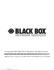 Black Box KV404A User Manual