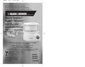 Black & Decker Flavor Scenter Handy Steamer HS800 Use And Care Book Manual
