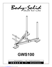 Body Solid GWS100 Owner's Manual