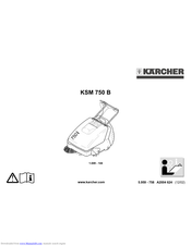 Kärcher KSM 750 B Operating Instructions Manual