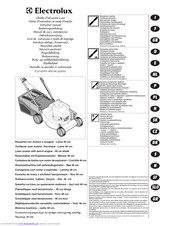 Electrolux M4546 Instruction Manual