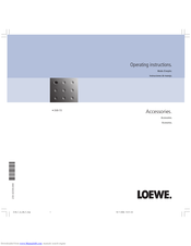 Loewe DVB-T Operating Instructions Manual