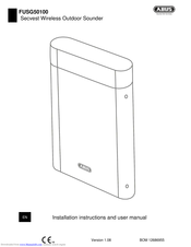 Abus FUSG50100 Installation Instructions And User Manual
