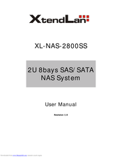 XtendLan XL-NAS-2800SS User Manual