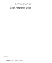Dell OptiPlex 320 Quick Reference Manual