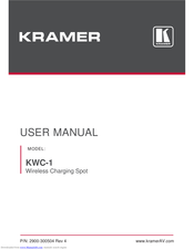 Kramer KWC-1 User Manual