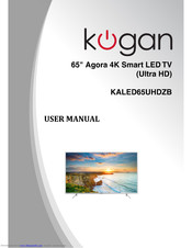 Kogan KALED65UHDZB User Manual