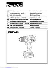Makita BDF445 Instruction Manual