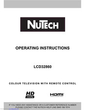 NuTech lcd32860 Operating Instructions Manual