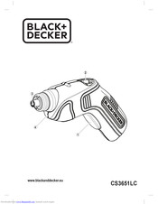 Black & Decker CS3651LC Instructions Manual