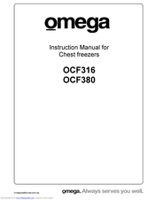 Omega OCF380 Instruction Manual