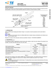 TE CERTI-CRIMP Instruction Sheet