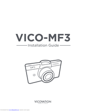 Vicovation VICO-MF3 Installation Manual