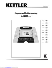 Kettler 07880-series Safety Manual